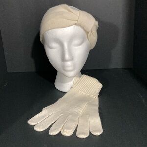 Cream Knit Gloves Set (2pc.)
Item # TSgls1